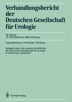 bokomslag 38. Tagung, 23.-28. September 1986, Würzburg
