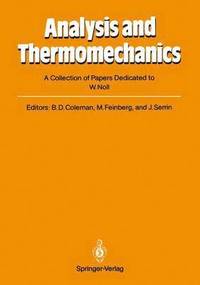 bokomslag Analysis and Thermomechanics
