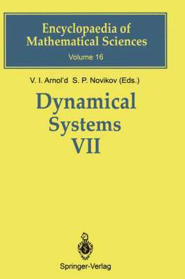 Dynamical Systems VII 1