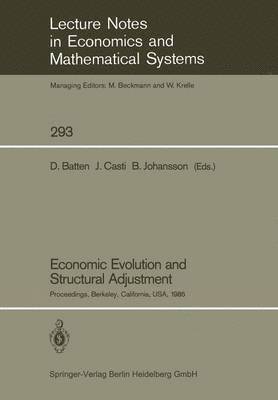 bokomslag Economic Evolution and Structural Adjustment