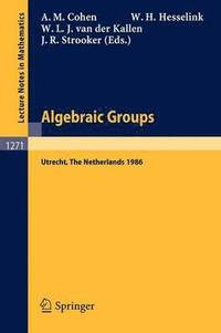 bokomslag Algebraic Groups. Utrecht 1986