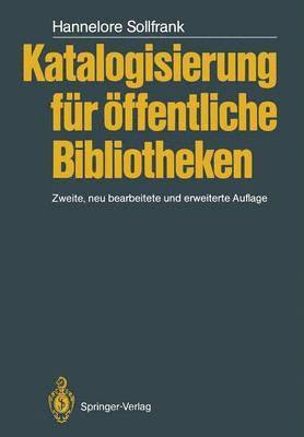 bokomslag Katalogisierung fr ffentliche Bibliotheken