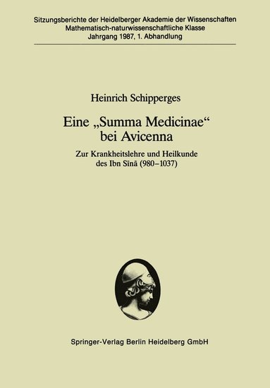 bokomslag Eine ?Summa Medicinae" bei Avicenna