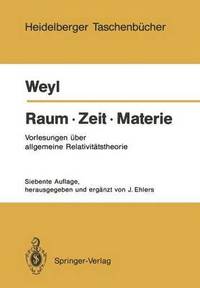 bokomslag Raum · Zeit · Materie
