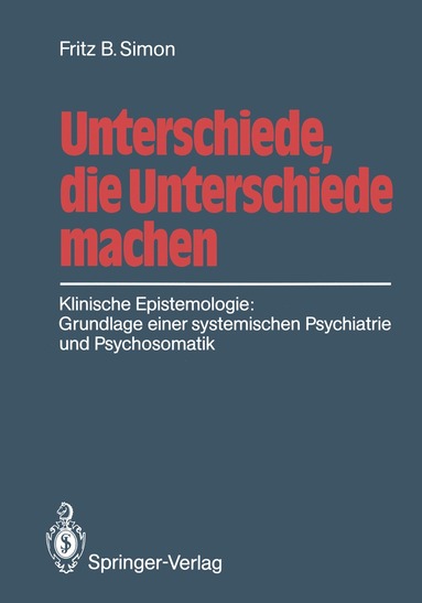 Fritz B. Simon - Unterschiede, die Unterschiede machen, Häftad