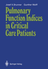 bokomslag Pulmonary Function Indices in Critical Care Patients