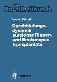 bokomslag Durchblutungsdynamik autologer Rippen- und Beckenspantransplantate