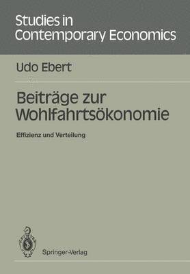 Beitrge zur Wohlfahrtskonomie 1