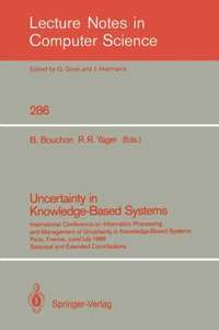 bokomslag Uncertainty in Knowledge-Based Systems