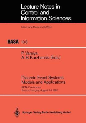 Discrete Event Systems: Models and Applications 1