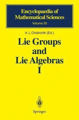 Lie Groups and Lie Algebras I 1