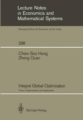 Integral Global Optimization 1