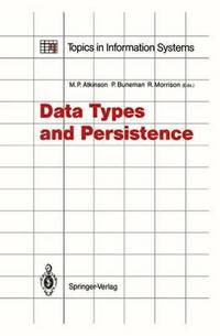 bokomslag Data Types and Persistence