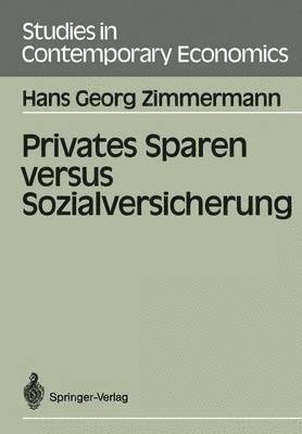 bokomslag Privates Sparen versus Sozialversicherung