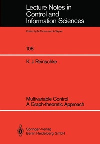 bokomslag Multivariable Control a Graph-theoretic Approach