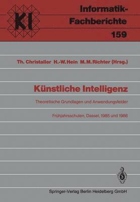 Thomas Christaller, Hans-Werner Hein, Michael M. Richter - Künstliche Intelligenz, Häftad