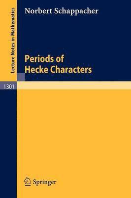 Periods of Hecke Characters 1