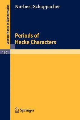 Periods of Hecke Characters