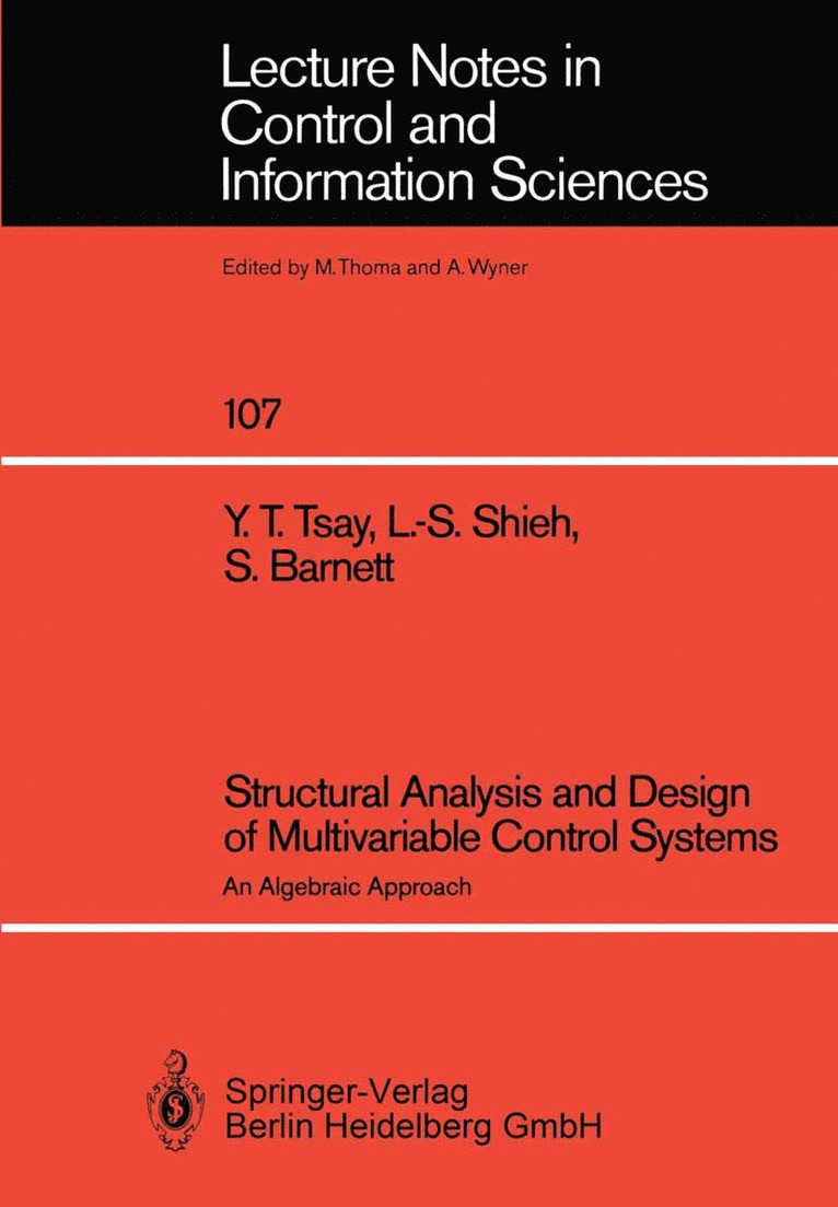Structural Analysis and Design of Multivariable Control Systems