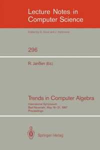 bokomslag Trends in Computer Algebra