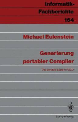 bokomslag Generierung portabler Compiler