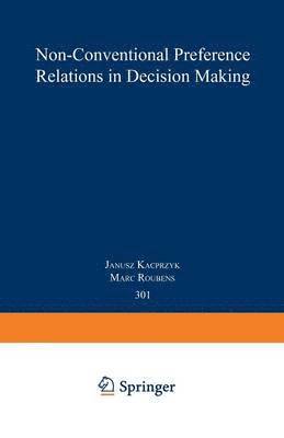 Non-Conventional Preference Relations in Decision Making 1