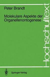 bokomslag Molekulare Aspekte der Organellenontogenese