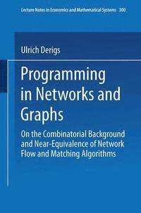 bokomslag Programming in Networks and Graphs