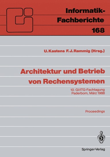 bokomslag Architektur und Betrieb von Rechensystemen