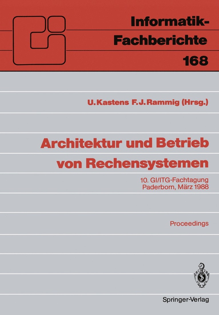 Uwe Kastens, Franz Josef Rammig - Architektur und Betrieb von Rechensystemen, Häftad