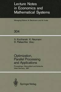 bokomslag Optimization, Parallel Processing and Applications