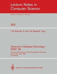 bokomslag Advances in Database Technology - EDBT '88