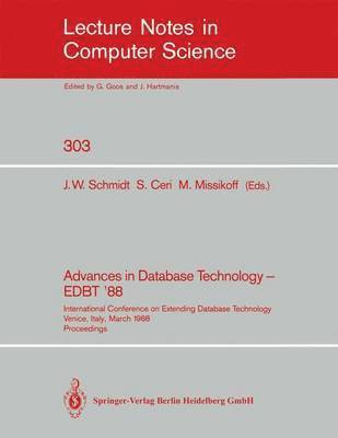 Advances in Database Technology - EDBT '88 1