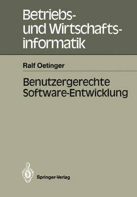 Benutzergerechte Software-Entwicklung 1