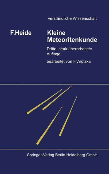 bokomslag Kleine Meteoritenkunde