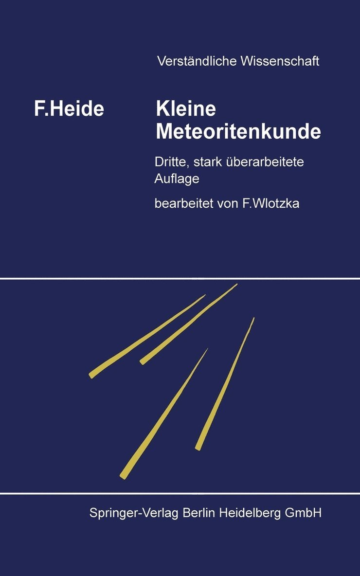 Kleine Meteoritenkunde 1