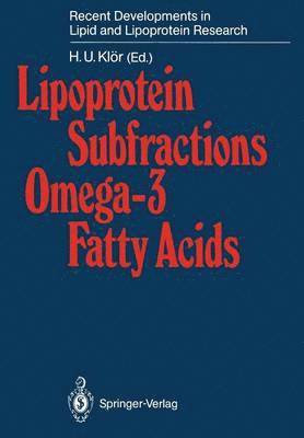 bokomslag Lipoprotein Subfractions Omega-3 Fatty Acids