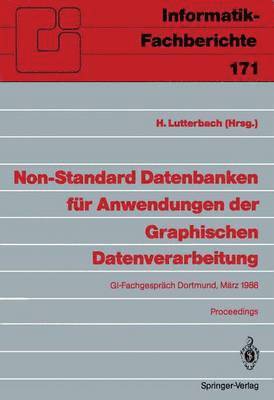 bokomslag Non-Standard Datenbanken fr Anwendungen der Graphischen Datenverarbeitung