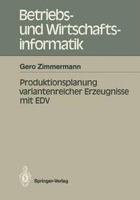 bokomslag Produktionsplanung variantenreicher Erzeugnisse mit EDV