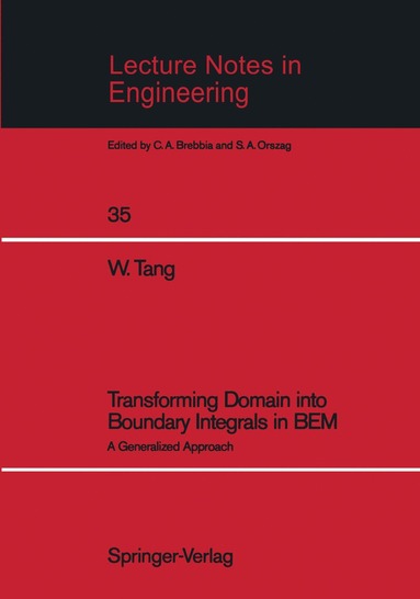 bokomslag Transforming Domain into Boundary Integrals in BEM