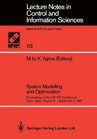bokomslag System Modelling and Optimization