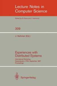 bokomslag Experiences with Distributed Systems