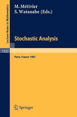 Stochastic Analysis 1
