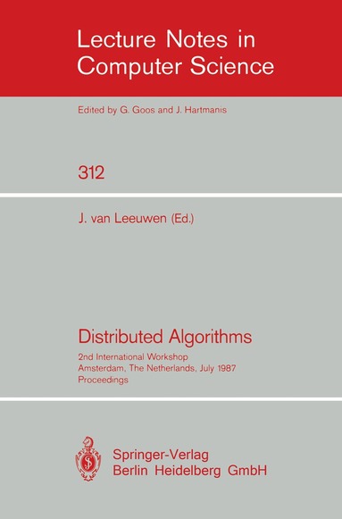 Jan van Leeuwen - Distributed Algorithms, Häftad