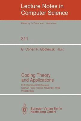Coding Theory and Applications 1
