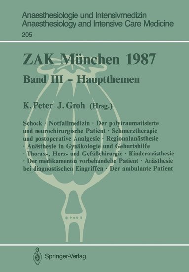 bokomslag ZAK Mnchen 1987