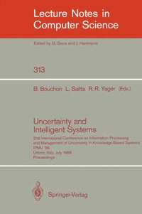 bokomslag Uncertainty and Intelligent Systems