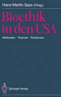 bokomslag Bioethik in den USA