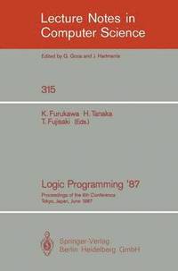 bokomslag Logic Programming '87