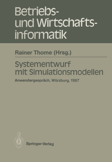 Rainer Thome - Systementwurf mit Simulationsmodellen, Häftad